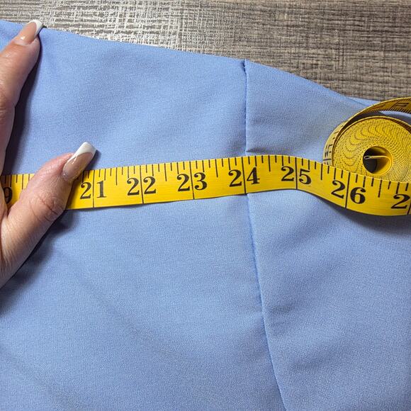 Red Kap Work Shirt Men 5XL Light Blue Snap Front Short Sleeve Industrial Uniform - Picture 7 of 8